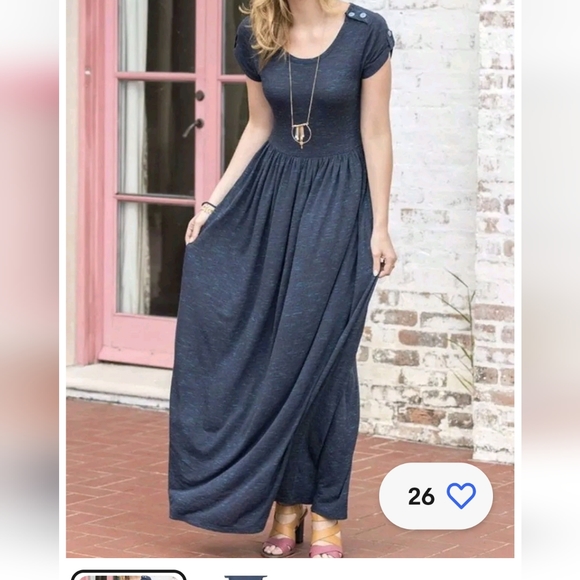 Matilda Jane Deep Water Maxi Dress - Picture 8 of 13